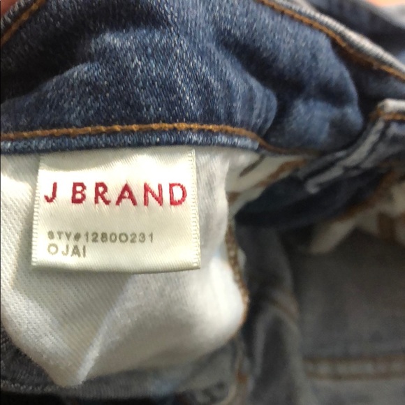 JBrand High Waisted Rolled Shorts in Ojai - Picture 4 of 4